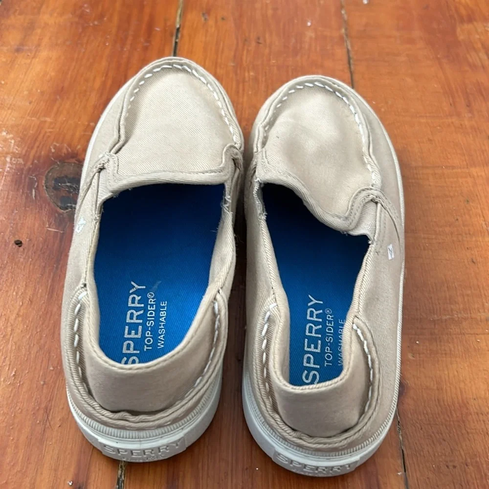 Tan Sperry Top- Sider Boar shoes Size 13M